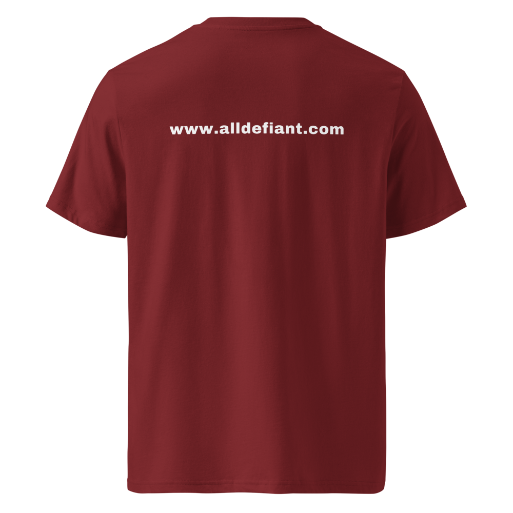Unisex Organic Ribbed Neck T-Shirt | Stanley/Stella SATU001 (Burgundy / L)